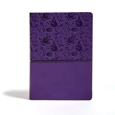 KJV Bible de référence à impression super géante, Purple Leathertouch - KJV Super Giant Print Reference Bible, Purple Leathertouch