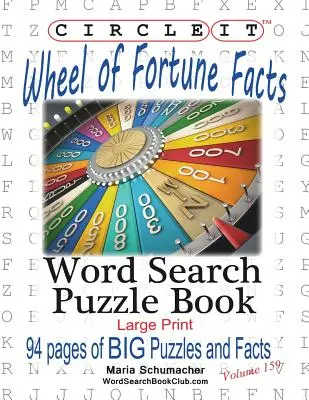 Circle It, La Roue de la Fortune, Mots cachés, Livre de Puzzle - Circle It, Wheel of Fortune Facts, Word Search, Puzzle Book