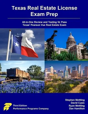 Préparation à l'examen de licence immobilière du Texas : Préparation à l'examen de licence immobilière du Texas : Révision et test tout-en-un pour réussir l'examen Pearson Vue Real Estate du Texas - Texas Real Estate License Exam Prep: All-in-One Review and Testing to Pass Texas' Pearson Vue Real Estate Exam