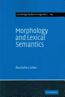 Morphologie et sémantique lexicale - Morphology and Lexical Semantics