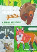 Paint-By-Number Quilts : 4 Appliqus d'animaux au style vintage - Paint-By-Number Quilts: 4 Animal Appliqus with Vintage Style