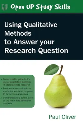 Utiliser des méthodes qualitatives pour répondre à votre question de recherche - Using Qualitative Methods to Answer Your Research Question