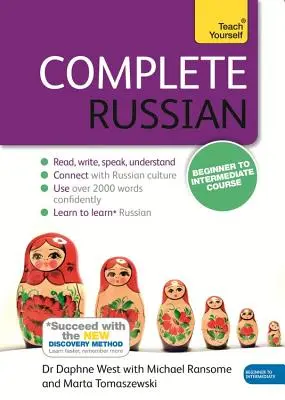 Cours complet de russe pour débutants et intermédiaires - (Livre et support audio) - Complete Russian Beginner to Intermediate Course - (Book and audio support)