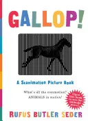 Galop ! Un livre d'images sur l'animation - Gallop!: A Scanimation Picture Book