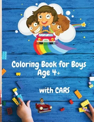 Livre de coloriage pour garçons avec voitures 4+ : 50 images à colorier avec des voitures Livre de coloriage pour garçons 4-8 Amazing Car Series for Boys - Coloring Book for Boys with Cars Age 4+: 50 Colouring Images with Cars Coloring Book for Boys Ages 4-8 Amazing Car Series for Boys