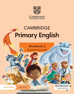 Cambridge Primary English Workbook 2 avec accès numérique (1 an) - Cambridge Primary English Workbook 2 with Digital Access (1 Year)