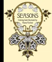 Livre de coloriage des saisons : Publié en Suède sous le titre Tidevarv - Seasons Coloring Book: Published in Sweden as Tidevarv