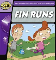 L'apprentissage rapide de l'anglais, étape 1 : La course des ailerons (Fiction) - Rapid Phonics Step 1: Fin Runs (Fiction)