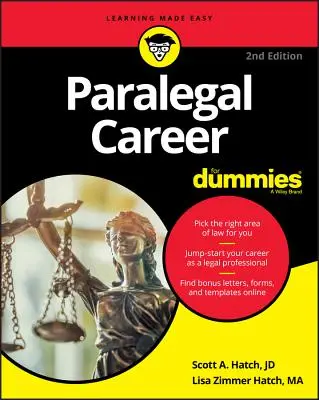 La carrière de parajuriste pour les nuls - Paralegal Career for Dummies