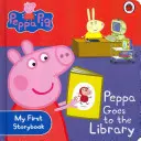 Peppa Pig : Peppa va à la bibliothèque : Mon premier livre d'histoires - Peppa Pig: Peppa Goes to the Library: My First Storybook