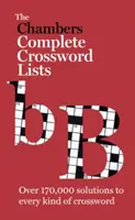 The Chambers Crossword Lists - New Edition - Book