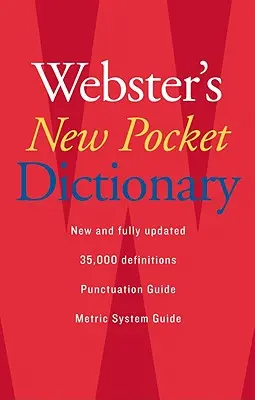 Webster's New Pocket Dictionary (en anglais) - Webster's New Pocket Dictionary