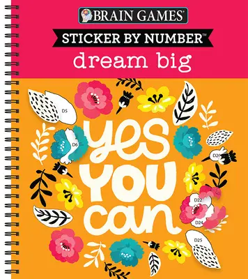 Sticker by Number : Rêver grand - Sticker by Number: Dream Big