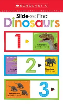 Dinosaures 123 : Scholastic Early Learners (Slide and Find) - Dinosaurs 123: Scholastic Early Learners (Slide and Find)