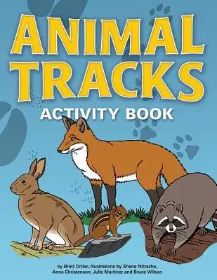 Livre d'activités sur les traces d'animaux - Animal Tracks Activity Book