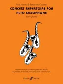 Répertoire de concert pour saxophone alto avec piano - Concert Repertoire for Alto Saxophone with Piano