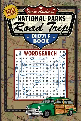 Grand livre de puzzles sur les parcs nationaux américains - Great American National Parks Road Trip Puzzle Book