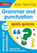 Quiz rapide sur la grammaire et la ponctuation : 5-7 ans - Grammar & Punctuation Quick Quizzes: Ages 5-7