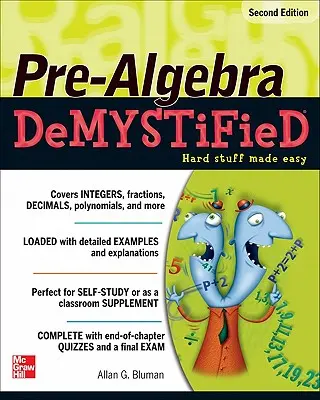 La pré-alphabétisation démystifiée - Pre-Algebra Demystified