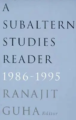 Lecteur d'études subalternes, 1986-1995 - Subaltern Studies Reader, 1986-1995