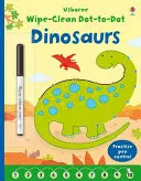 Dinosaures point à point effaçables - Wipe-clean Dot-to-dot Dinosaurs