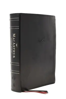 The Esv, MacArthur Study Bible, 2nd Edition, Leathersoft, Black, Thumb Indexed : La Bible d'étude MacArthur, 2e édition, Leathersoft, noire, indexée au pouce : libérer la vérité de Dieu un verset à la fois - The Esv, MacArthur Study Bible, 2nd Edition, Leathersoft, Black, Thumb Indexed: Unleashing God's Truth One Verse at a Time