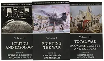 L'histoire de la Seconde Guerre mondiale de Cambridge (3 séries) - The Cambridge History of the Second World War 3 Set