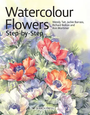 Aquarelle de fleurs étape par étape - Watercolour Flowers Step-By-Step