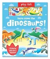 Jouer au feutre Voici les dinosaures ! - Play Felt Here come the dinosaurs!