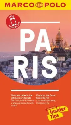 Paris Guide de voyage de poche Marco Polo - avec carte à déplier - Paris Marco Polo Pocket Travel Guide - With Pull Out Map