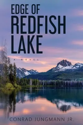 Le bord du lac Redfish : Grand livre de poche brillant - Edge of Redfish Lake: Large Glossy Paperback