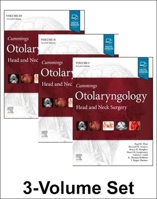 Cummings Otolaryngologie - Chirurgie de la tête et du cou, 3 volumes - Cummings Otolaryngology - Head and Neck Surgery, 3-Volume Set