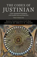 Le Codex de Justinien en 3 volumes : Une nouvelle traduction annotée, avec un texte parallèle en latin et en grec - The Codex of Justinian 3 Volume Hardback Set: A New Annotated Translation, with Parallel Latin and Greek Text