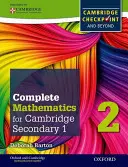 Mathématiques complètes pour le livre 2 de l'élève du secondaire 1 de Cambridge : pour le Cambridge Checkpoint et au-delà - Complete Mathematics for Cambridge Secondary 1 Student Book 2: For Cambridge Checkpoint and Beyond
