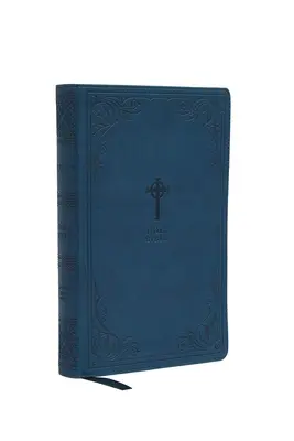 Nrsv, Bible catholique, édition cadeau, Leathersoft, Teal, Comfort Print : Sainte Bible - Nrsv, Catholic Bible, Gift Edition, Leathersoft, Teal, Comfort Print: Holy Bible