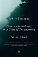 Comment disparaître : Notes sur l'invisibilité à l'heure de la transparence - How to Disappear: Notes on Invisibility in a Time of Transparency