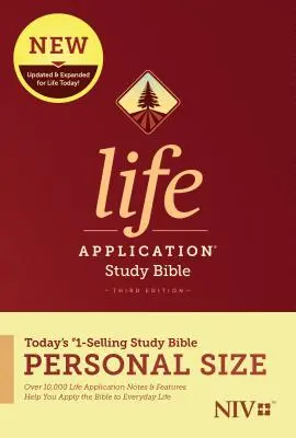 NIV Life Application Study Bible, troisième édition, format personnel (couverture rigide) - NIV Life Application Study Bible, Third Edition, Personal Size (Hardcover)