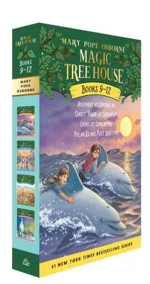 Coffret des volumes 9 à 12 de la Maison de l'arbre magique - Magic Tree House Volumes 9-12 Boxed Set