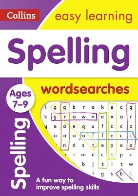 Recherche de mots en orthographe : 7-9 ans - Spelling Word Searches: Ages 7-9