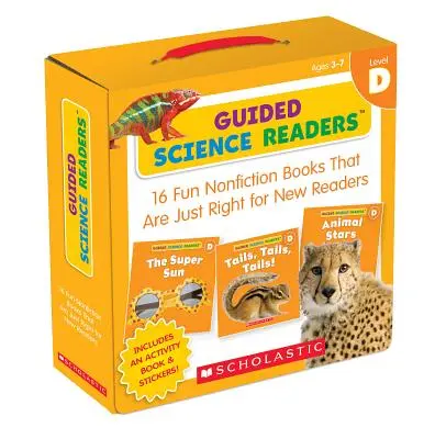 Lecteurs scientifiques guidés : Level D (Parent Pack) : 16 livres amusants de non-fiction qui conviennent parfaitement aux nouveaux lecteurs - Guided Science Readers: Level D (Parent Pack): 16 Fun Nonfiction Books That Are Just Right for New Readers