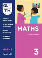 Épreuves pratiques de mathématiques 11+ - Pack 3 (choix multiple) - 11+ Practice Papers Maths Pack 3 (Multiple Choice)