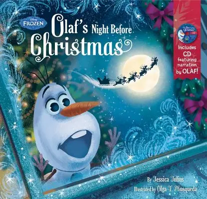 Livre et CD La nuit d'avant Noël d'Olaf de Frozen - Frozen Olaf's Night Before Christmas Book & CD