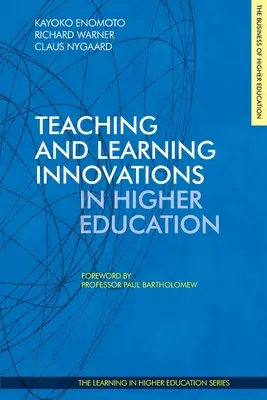 Innovations en matière d'enseignement et d'apprentissage dans l'enseignement supérieur - Teaching and Learning Innovations in Higher Education
