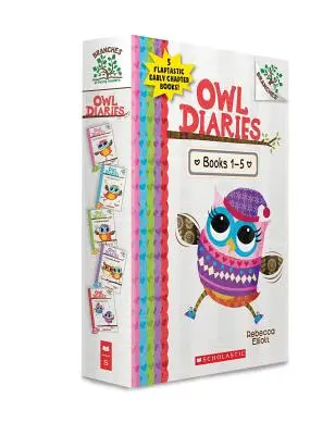 Le journal du hibou, livres 1-5 : Un coffret de branches - Owl Diaries, Books 1-5: A Branches Box Set