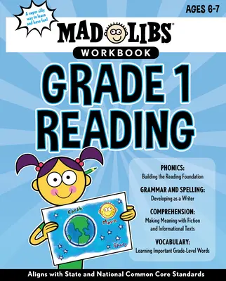 Cahier d'exercices Mad Libs : Grade 1 Reading - Mad Libs Workbook: Grade 1 Reading