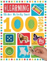 100 mots d'apprentissage précoce Activité autocollants - 100 Early Learning Words Sticker Activity