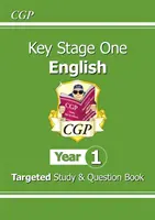 Nouveau livre d'études et de questions ciblées pour l'anglais KS1 - Année 1 - New KS1 English Targeted Study & Question Book - Year 1