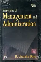 Principes de gestion et d'administration - Principles of Management and Administration