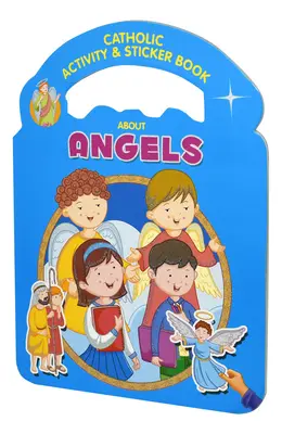 Livre d'activités et d'autocollants catholiques sur les anges - Catholic Activity & Sticker Book about Angels