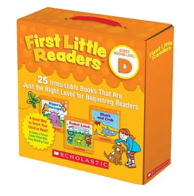 First Little Readers : Guided Reading Level D (Parent Pack) : 25 livres irrésistibles qui sont juste au bon niveau pour les lecteurs débutants - First Little Readers: Guided Reading Level D (Parent Pack): 25 Irresistible Books That Are Just the Right Level for Beginning Readers